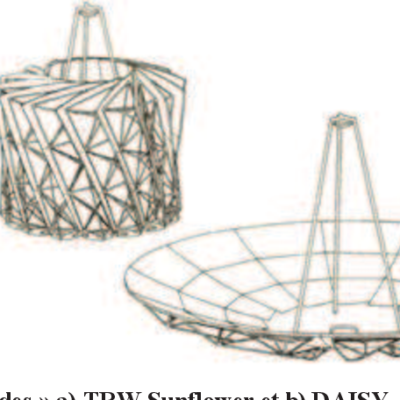 Étude de structures légères déployables pour applications spatiales